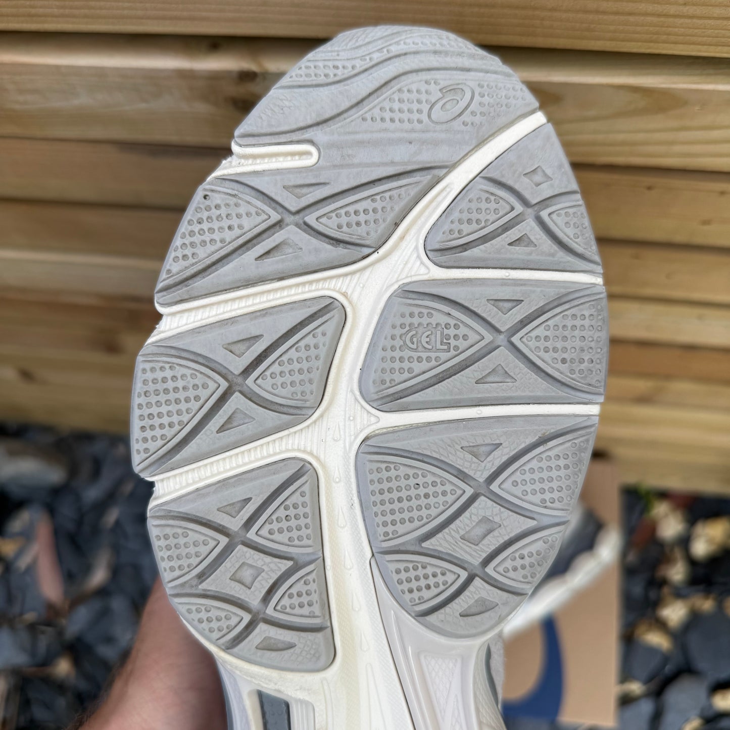 Asics Gel-NYC - Cream / Oyster Grey - UK7