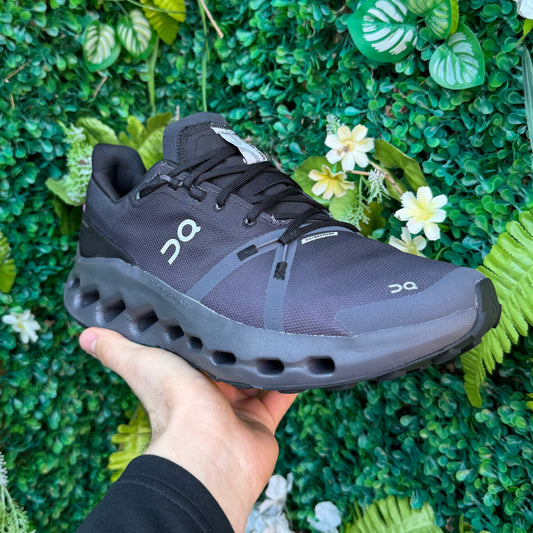 On Running CloudSurfer Trail Waterproof - Black Eclipse - UK8.5