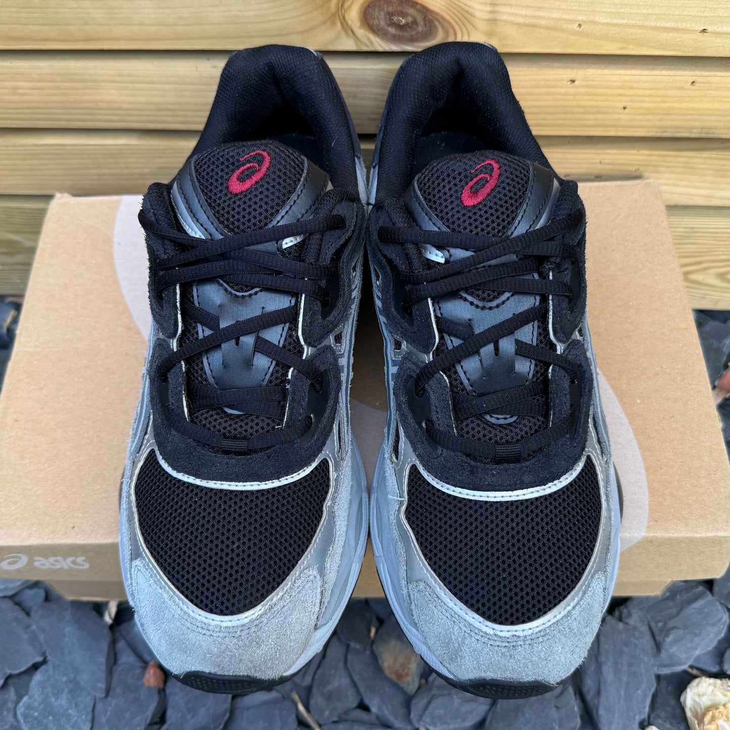 Asics Gel-NYC - Black / Fjord Grey - UK9