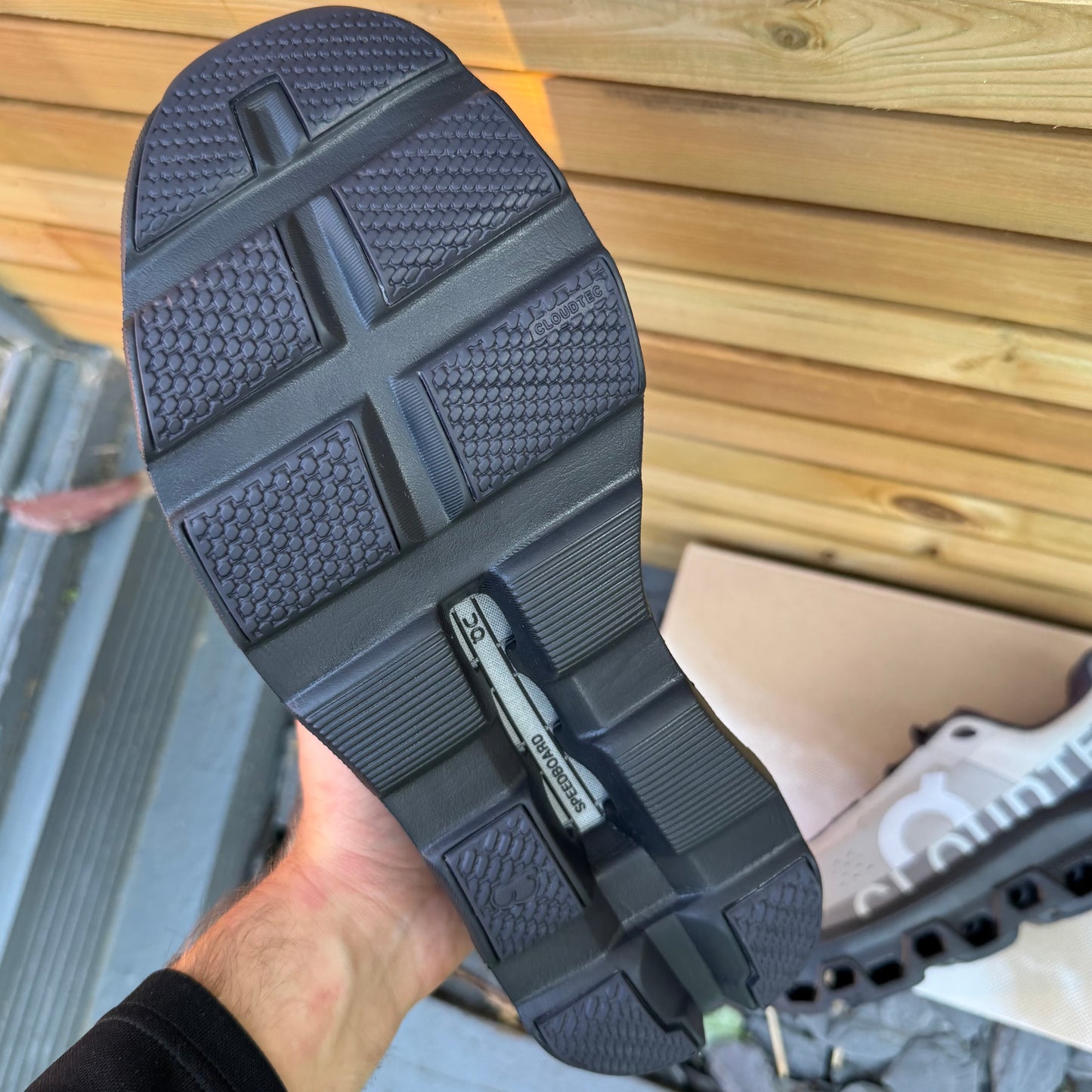 On Running CloudMonster - Glacier / Black - UK10.5 - Brand New
