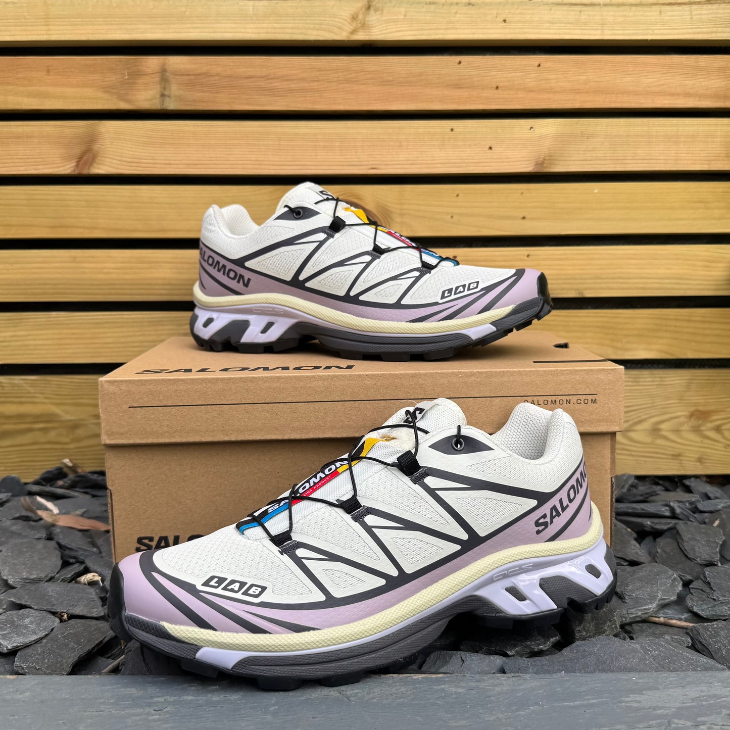 Salomon XT-6 - Icicle / Nirvana / Nine Iron - UK7 - Brand New