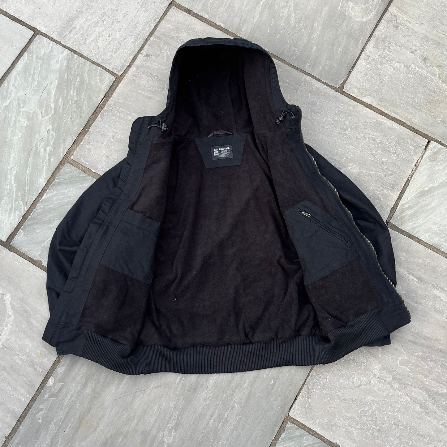 Carhartt Full Swing Fleece-Lined Active Jacket Black Ducks Back