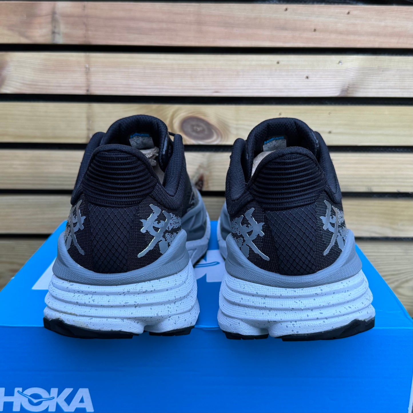 Hoka Stinson 7 - Black / Outer Orbit - UK9.5