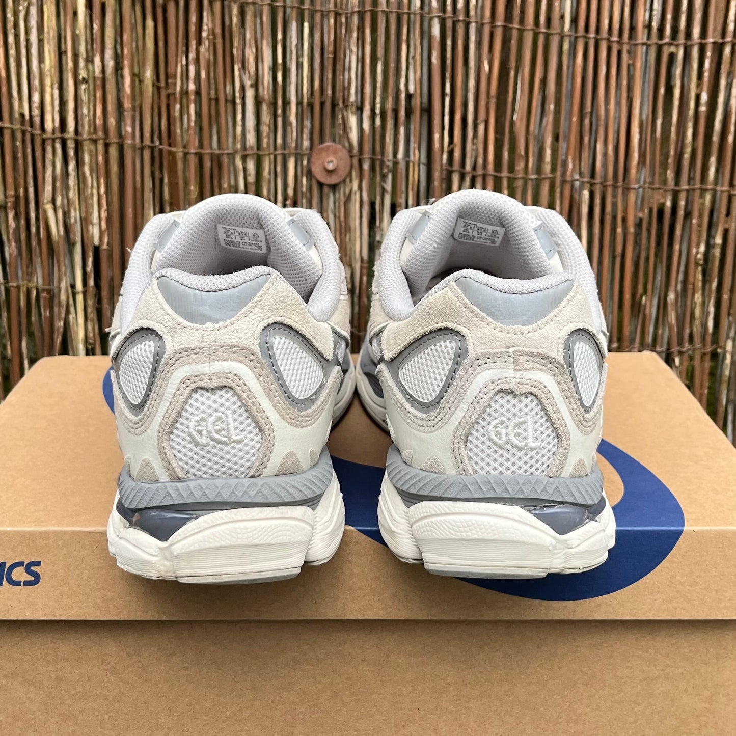 Asics Gel-NYC - Cream / Oyster Grey - UK8.5
