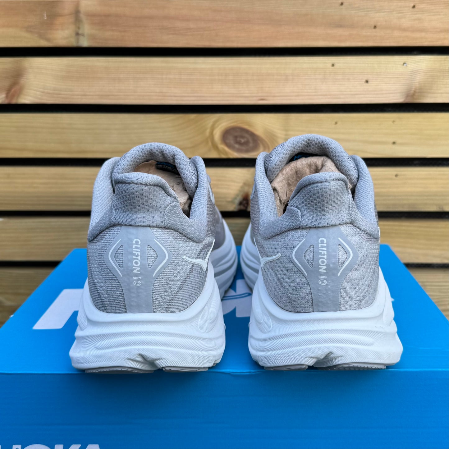 Hoka Clifton 10 - Wolf Grey - UK7.5