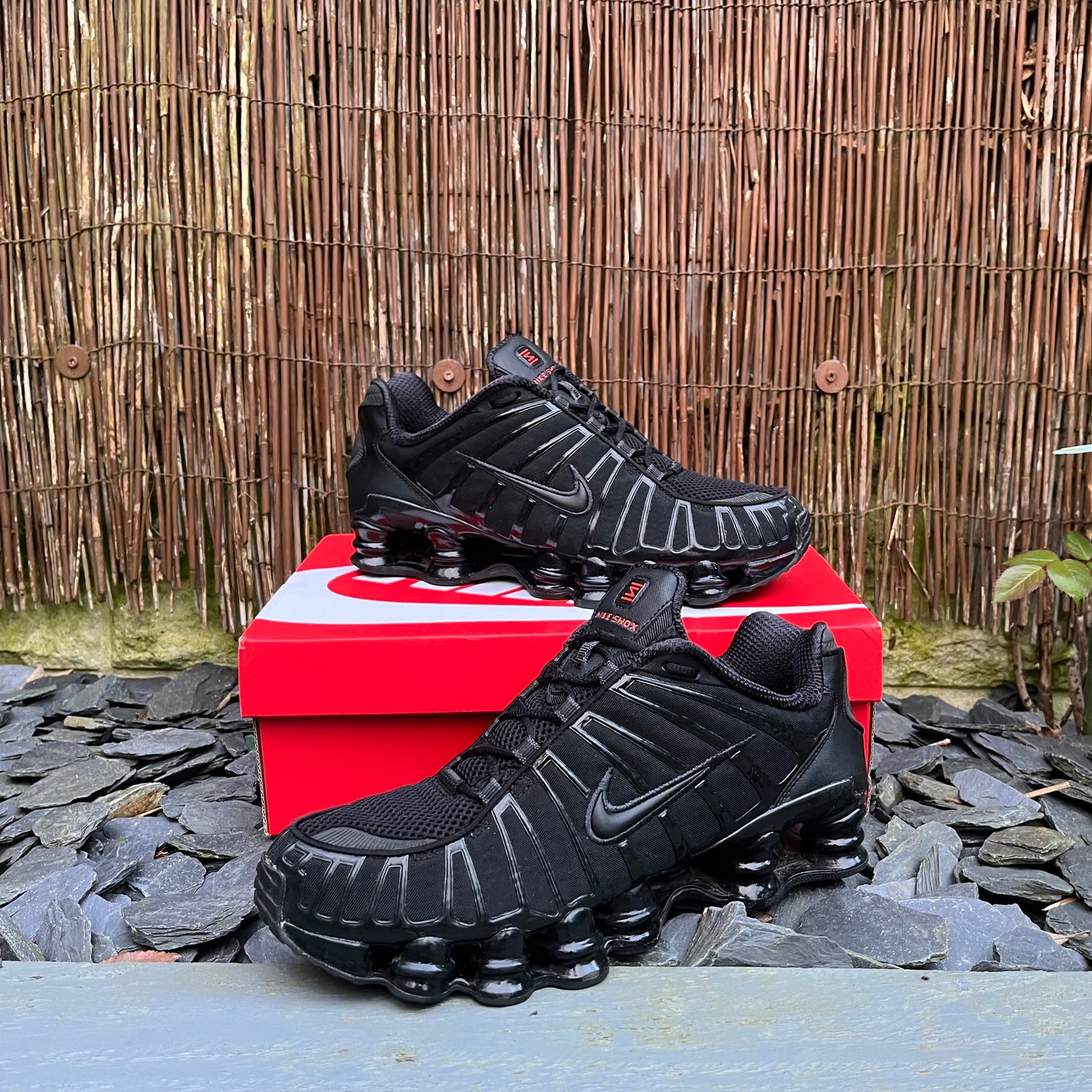 Nike Shox TL Triple Black UK9