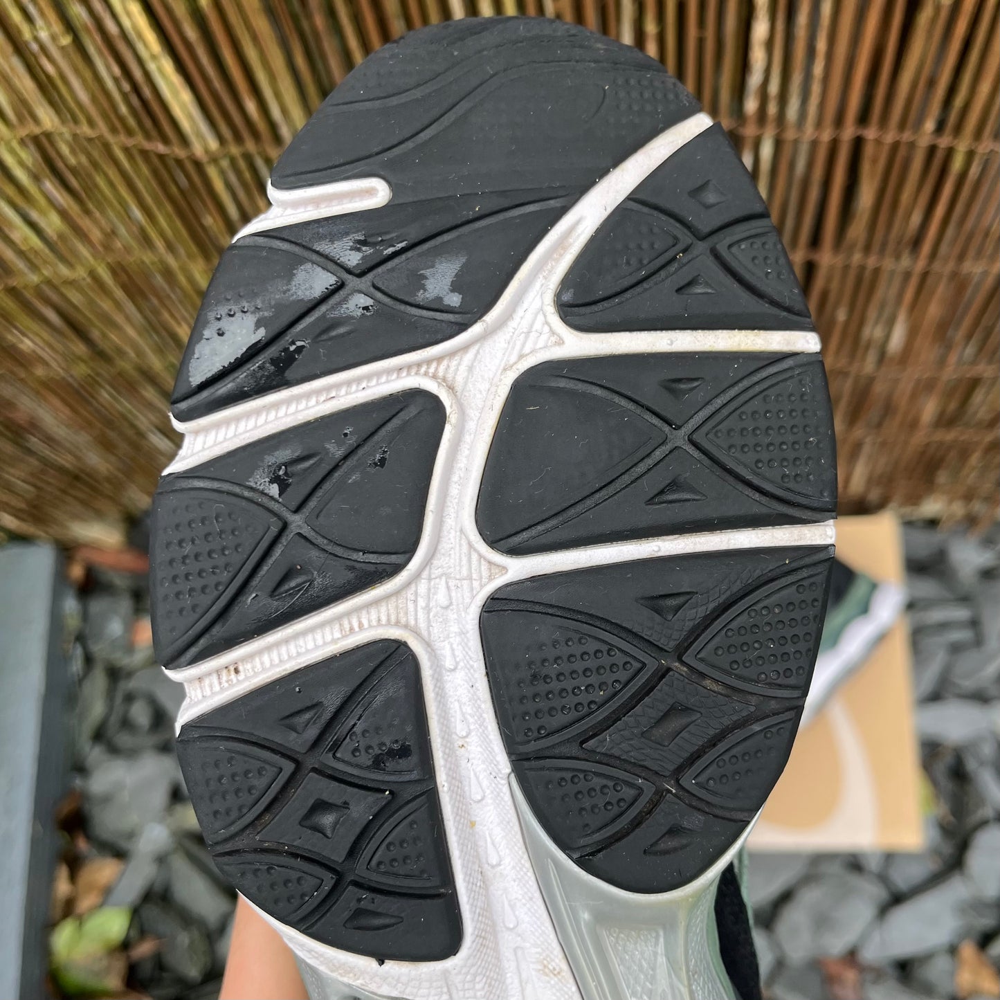 Asics Gel-NYC White / Ivy - UK7.5