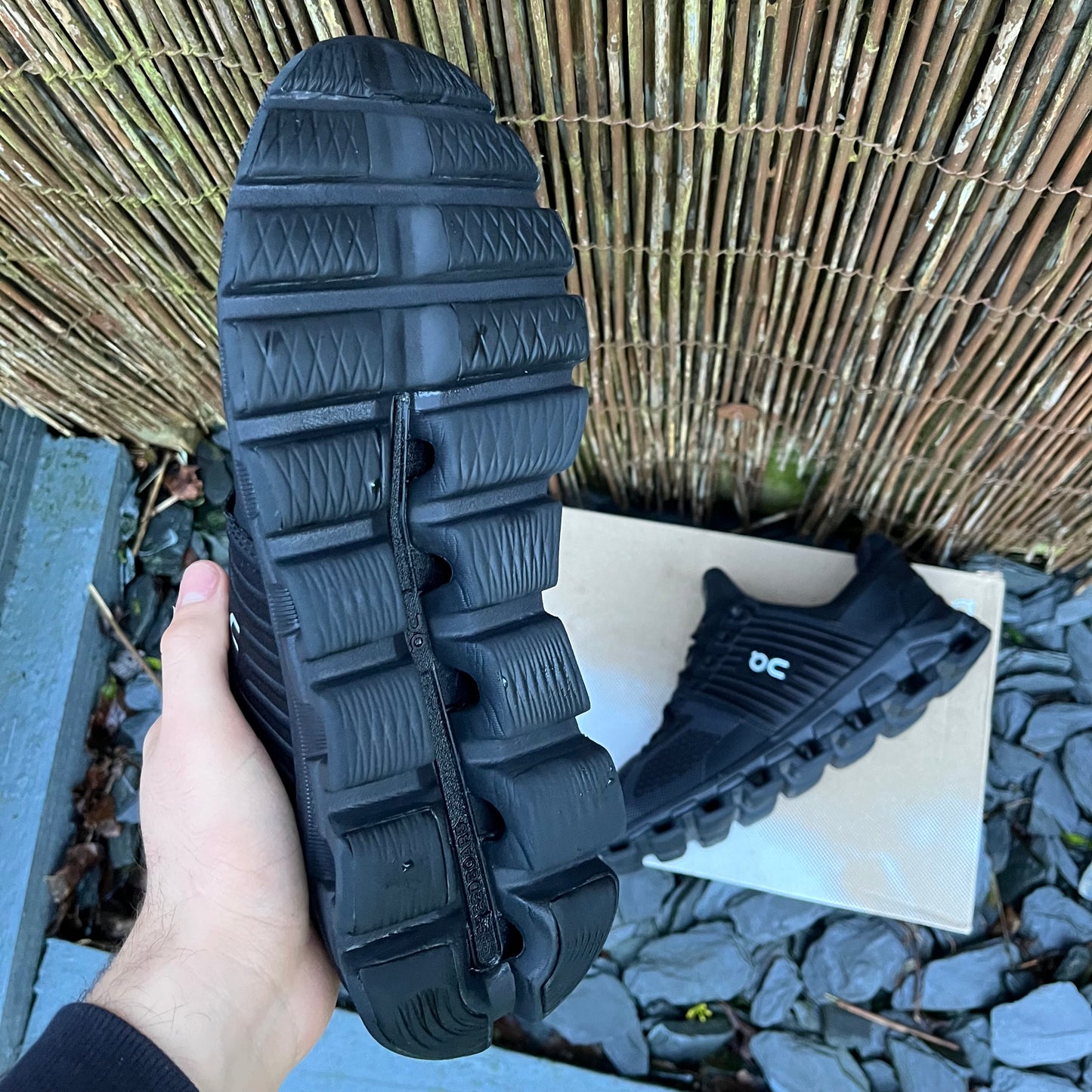 On Running CloudSwift 2.0 - Triple Black - UK9