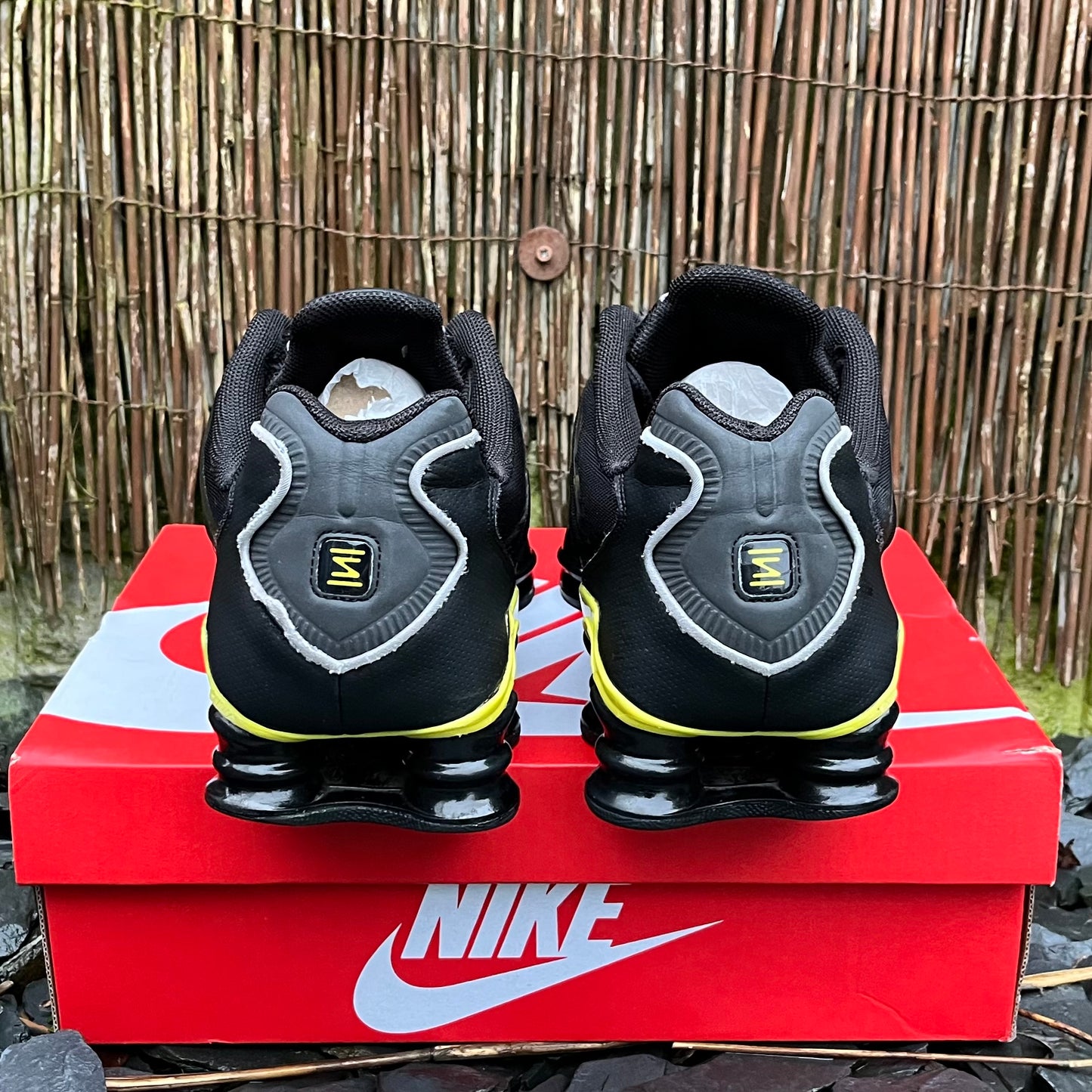 Nike Shox TL - Black / Dynamic Yellow - UK11