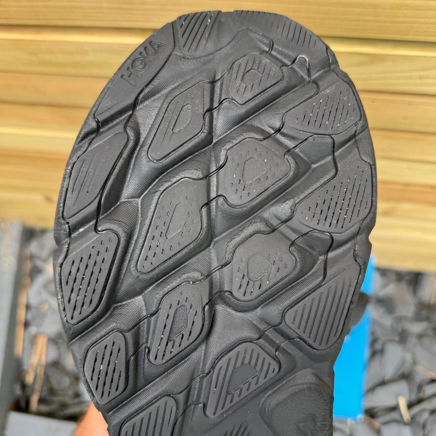 Hoka Clifton 9 - Triple Black - UK11