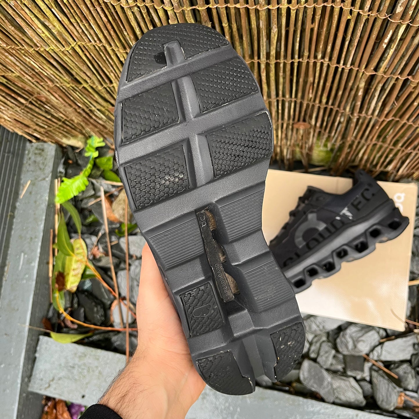 On Running CloudMonster - Triple Black - UK8.5