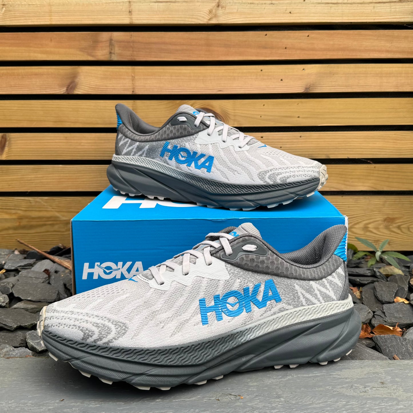 Hoka Challenger 7 - Outer Orbit / Blue - UK12