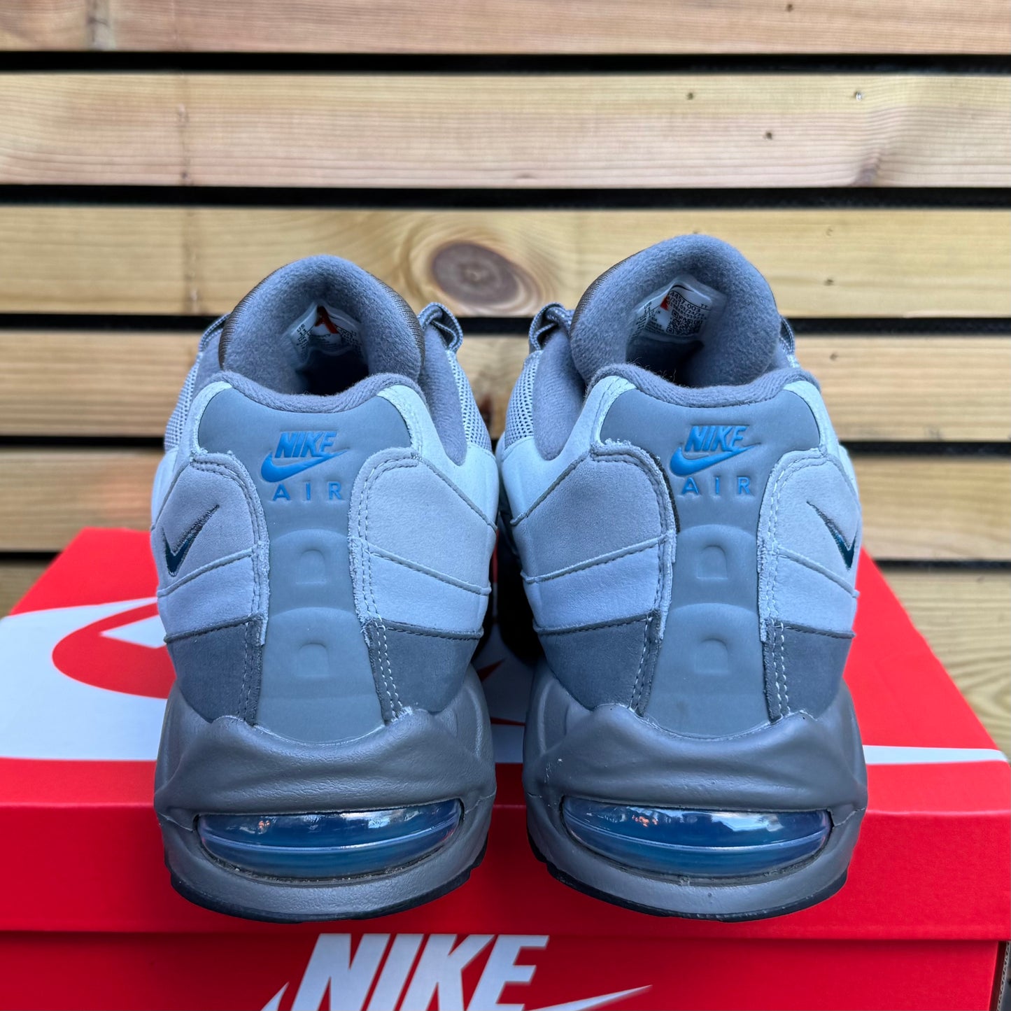 Nike Air Max 95 OG Big Bubble - Smoke Grey / Abyss Green - UK10