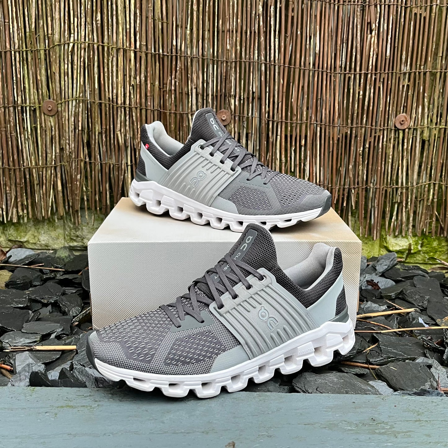 On Running CloudSwift 2.0 - Rock / Slate Grey - UK9