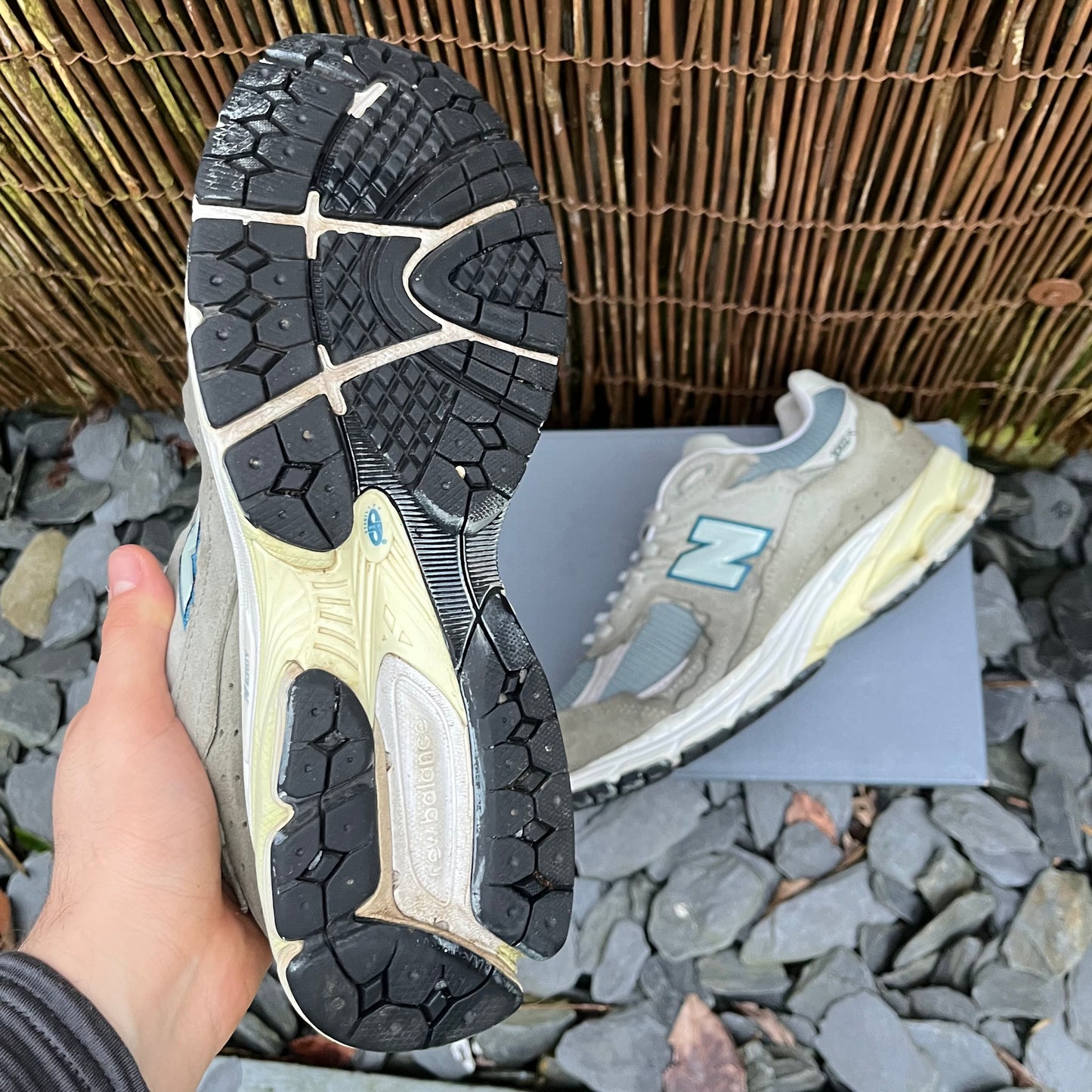 New Balance 2002R Protection Pack Mirage Grey UK9