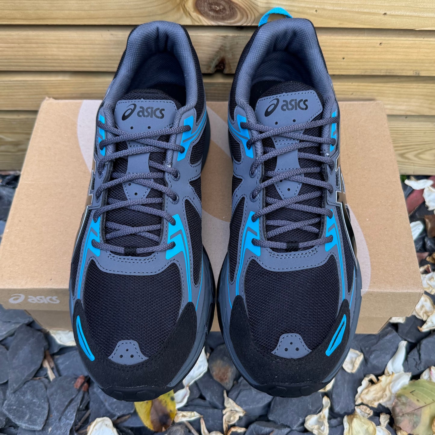 Asics Gel-Venture 6 - Black / Carrier Grey / Blue - UK10