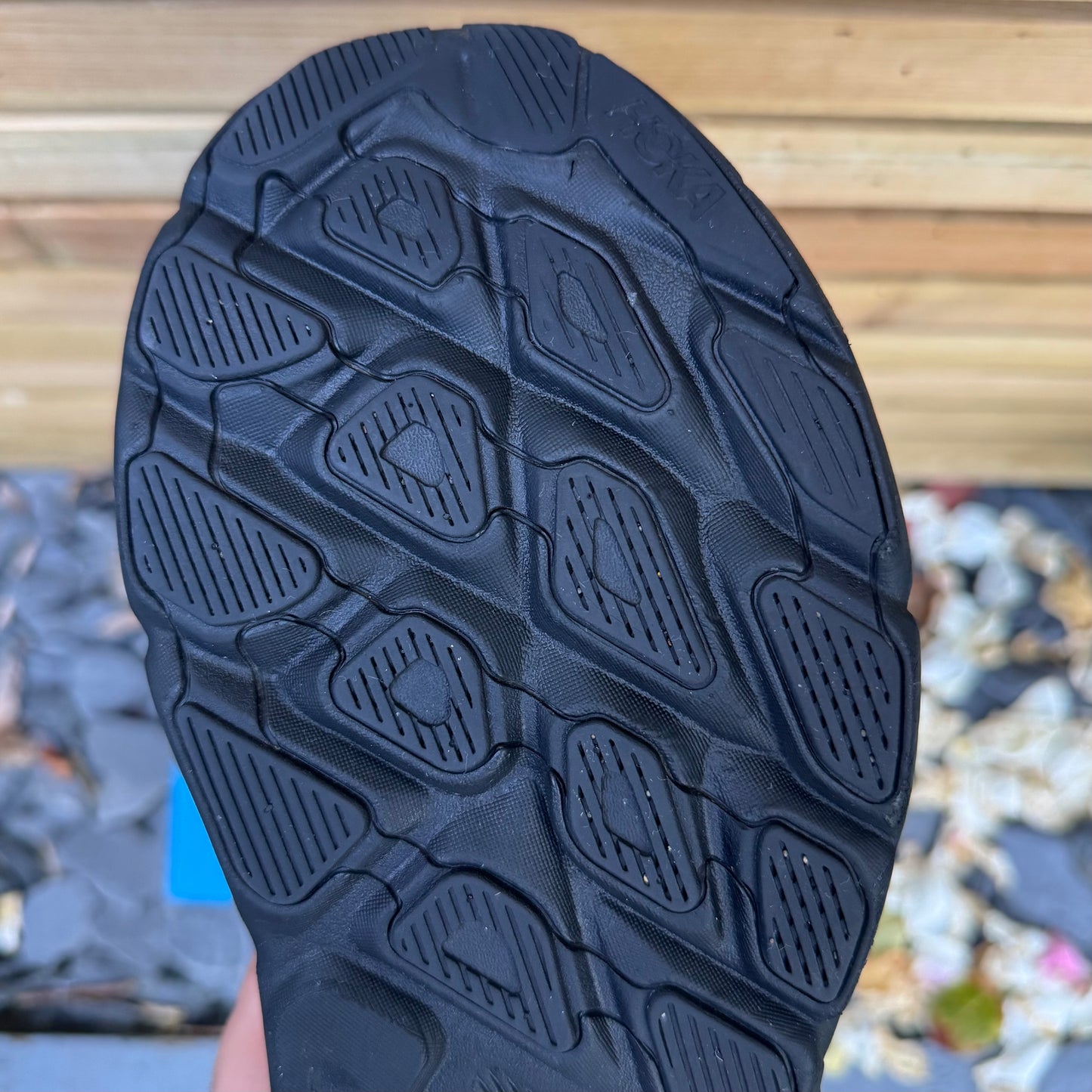 Hoka Clifton 9 - Triple Black - UK9.5