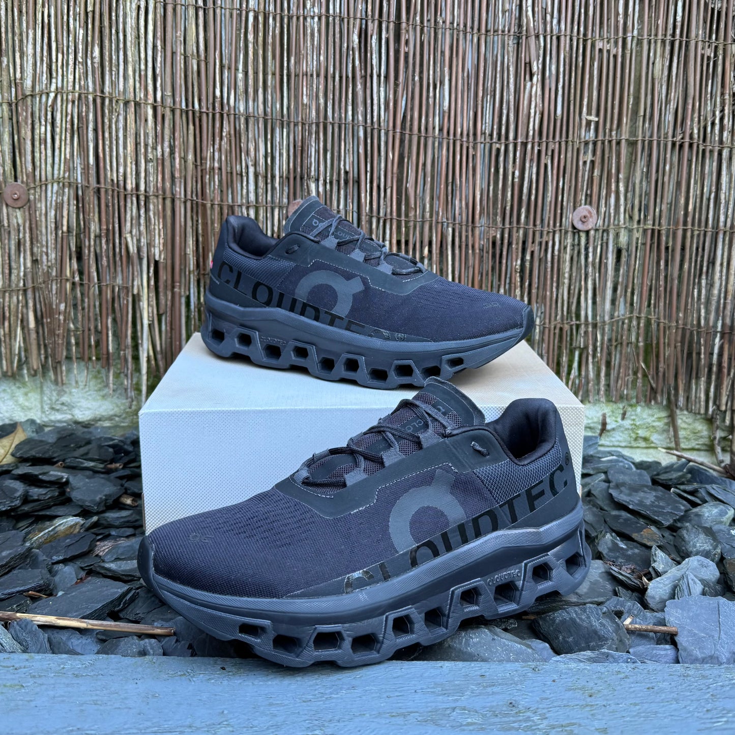 On Running CloudMonster - Triple Black - UK10