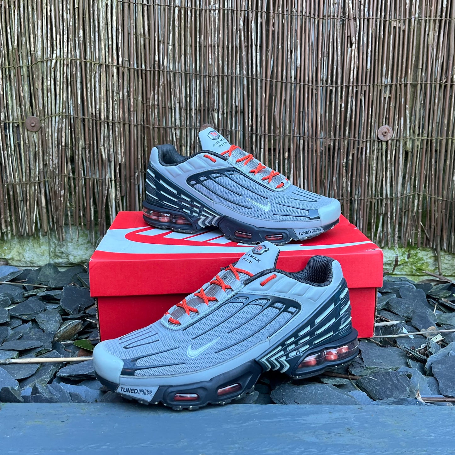 Nike Air Max Plus TN 3 - Light Smoke Grey - UK7.5