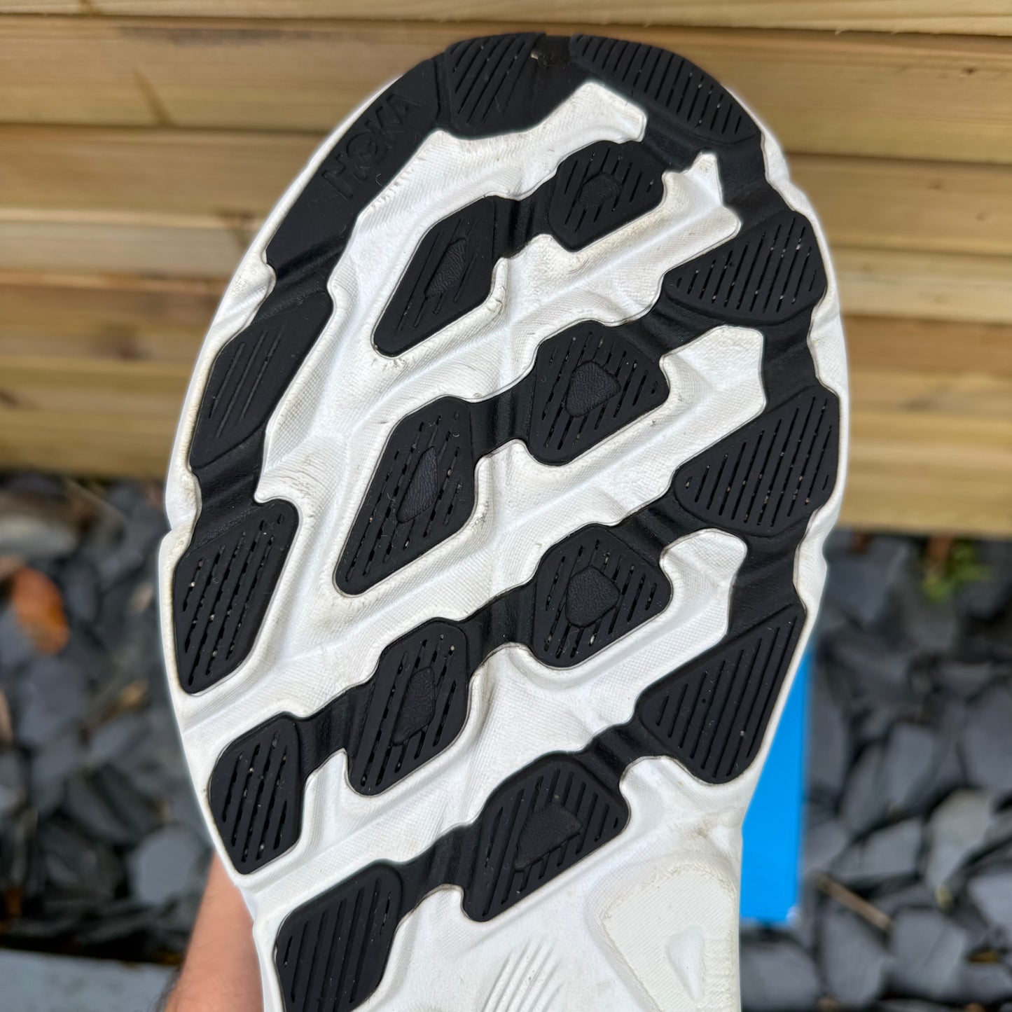 Hoka Clifton 9 - Black / Outer Orbit - UK9