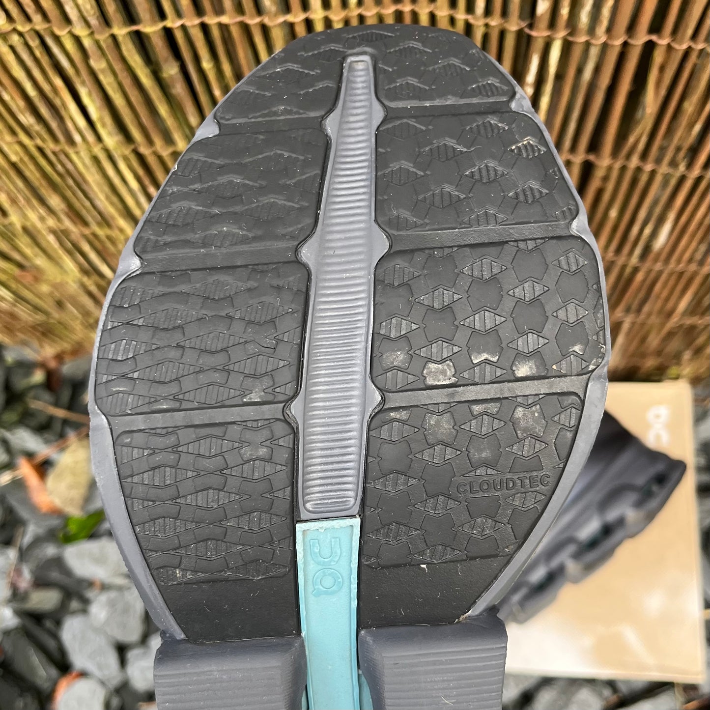 On Running CloudSpark - Black / Blueberry - UK11