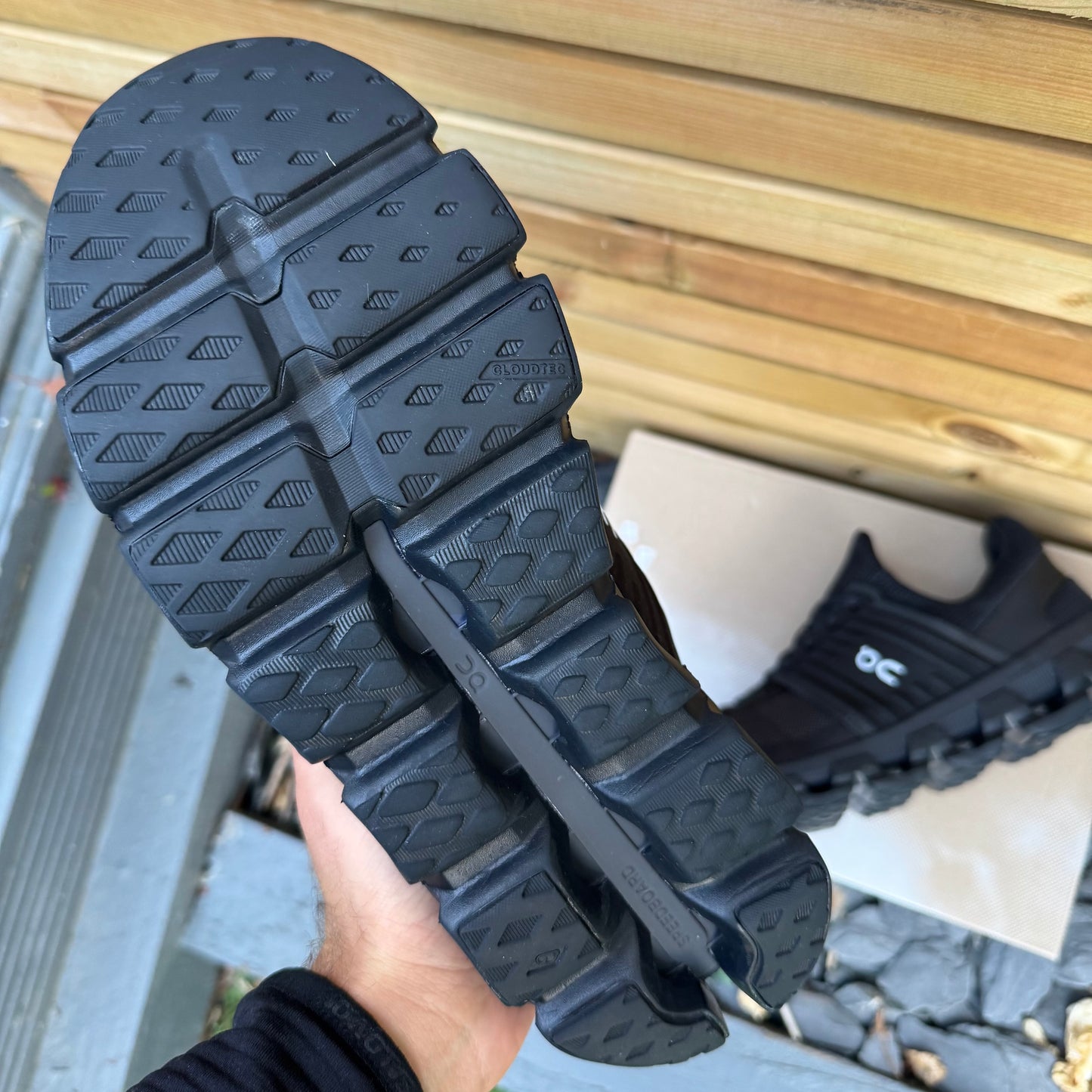 On Running CloudSwift 3.0 AD - Triple Black - UK10