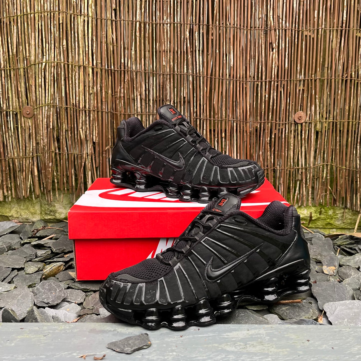 Nike Shox TL - Triple Black 2019 - UK9