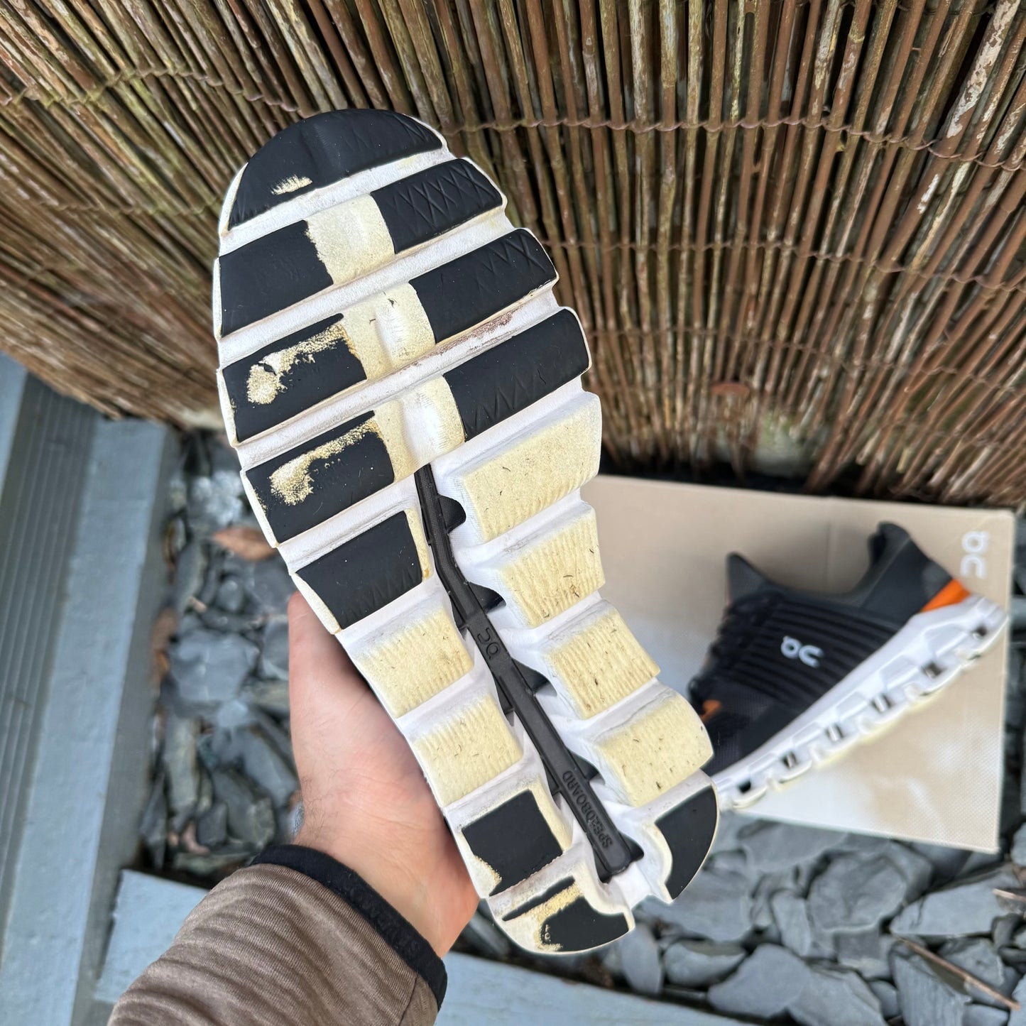 On Running CloudSwift 2.0 - Rock / Turmeric - UK8