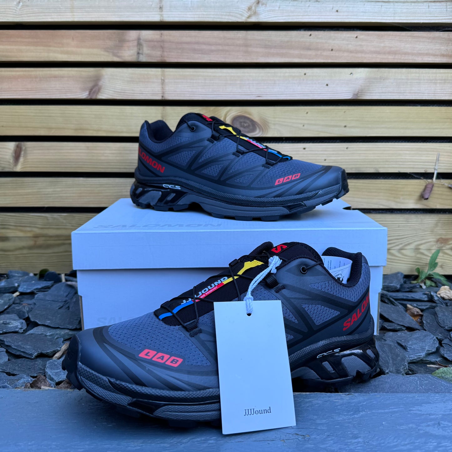 Salomon XT-6 X JJJJound - Black / Phantom / Ebony - Multiple Sizes - Brand New