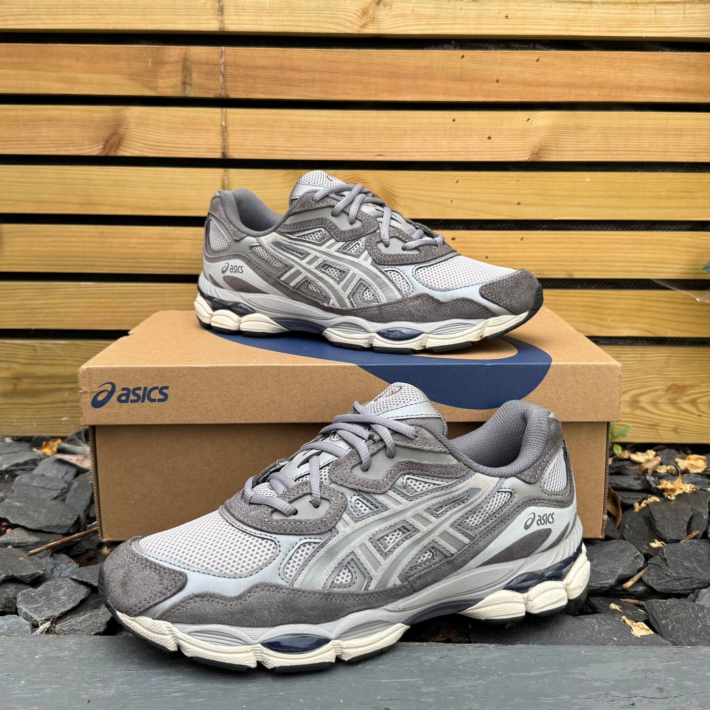 Asics Gel-NYC - Cement Grey - UK8