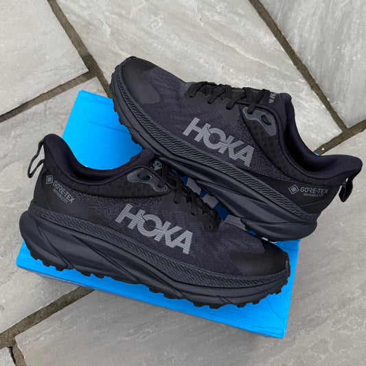 Hoka Challenger 7 Gore-Tex - Triple Black - UK9.5