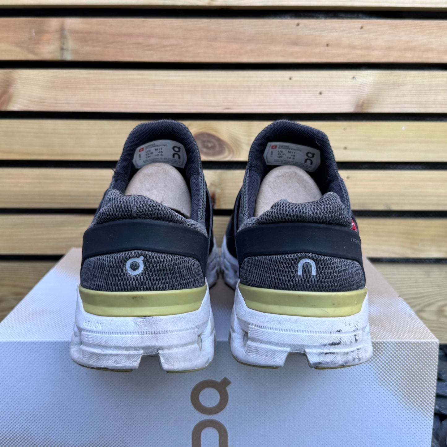 On Running CloudSwift 2.0 - Black / Citron Yellow - UK10.5