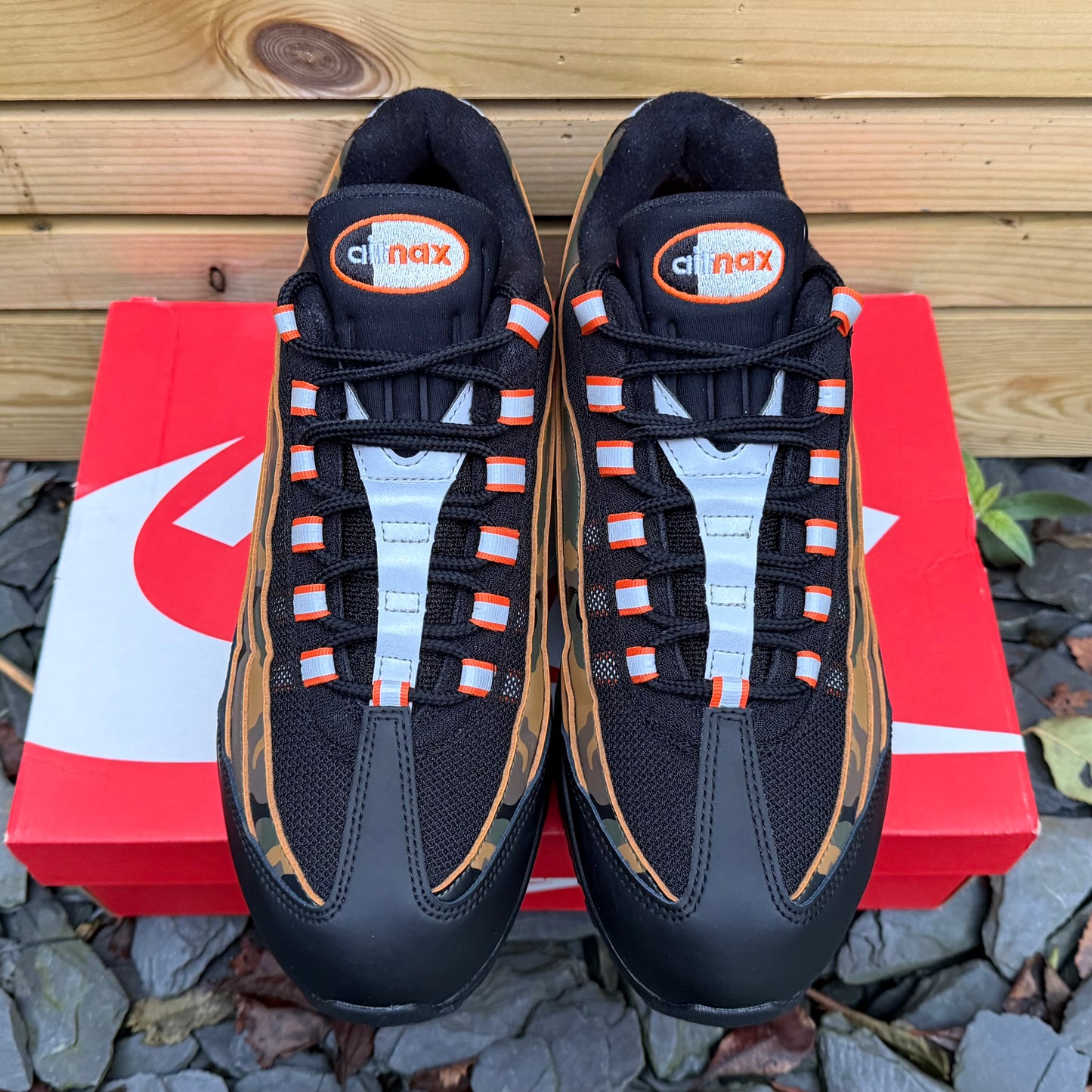 Nike Air Max 95 OG Big Bubble - Orange Camo - UK9.5