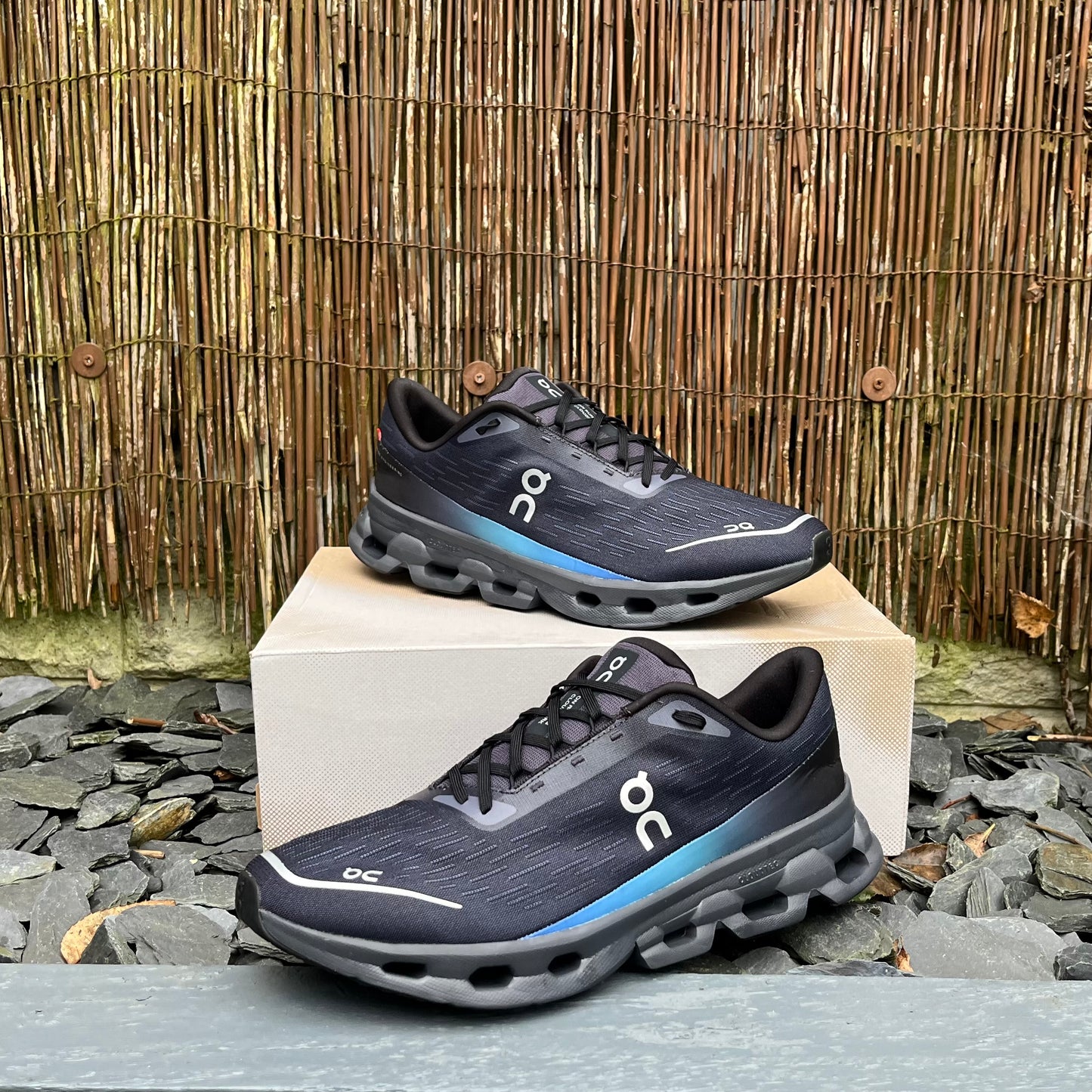 On Running CloudSpark - Black Blueberry - UK11