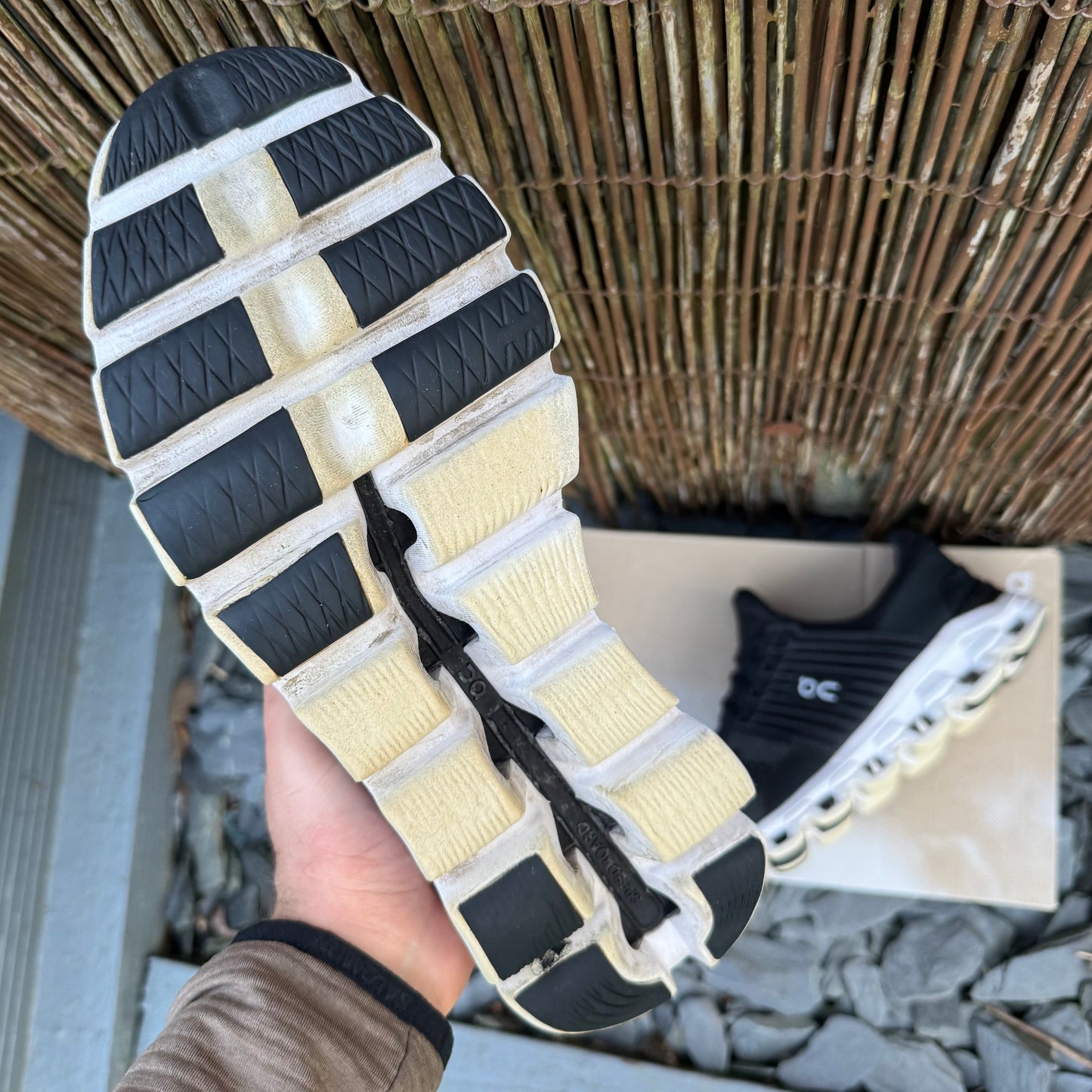 On Running CloudSwift 2.0 - Black / Rock - UK10