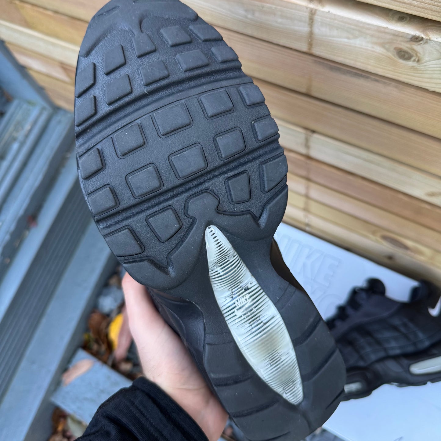 Nike Air Max 95 ID “Nike By You” - Black / Grey - UK8.5