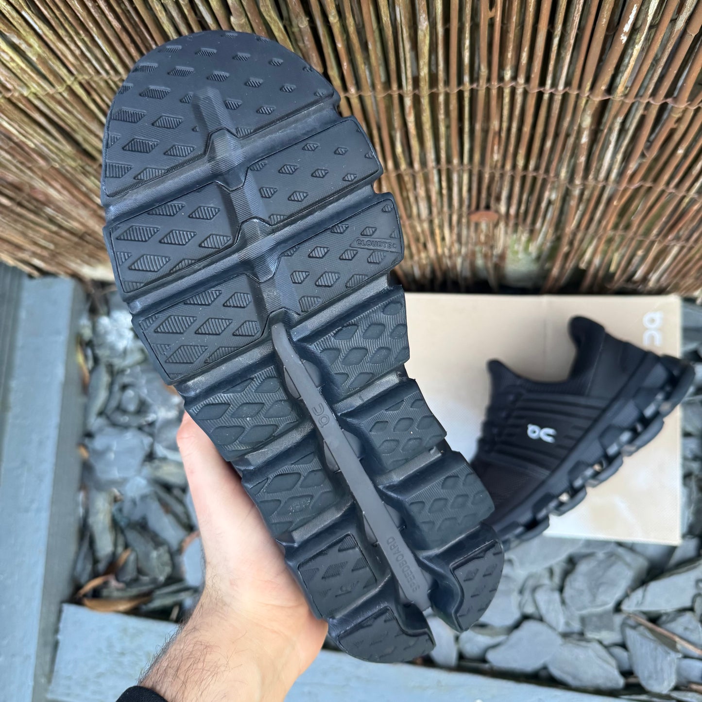 On Running CloudSwift 3.0 AD - Triple Black - UK8.5