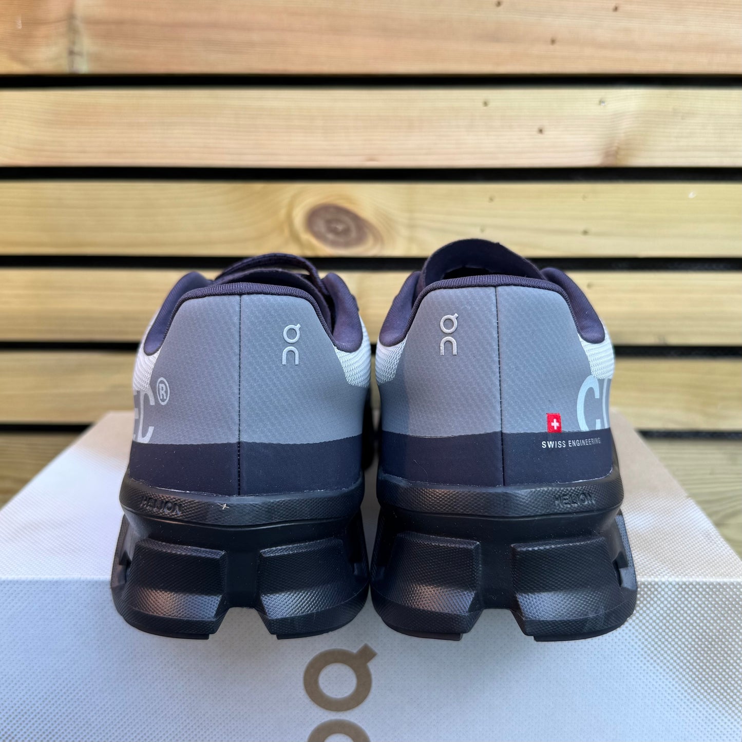 On Running CloudMonster - Glacier / Black - UK10.5 - Brand New