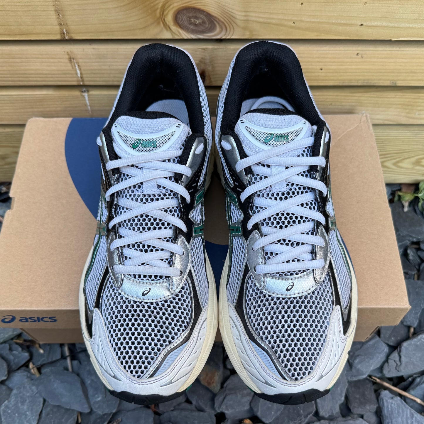 Asics GT-2160 - White / Jasper Green - UK9