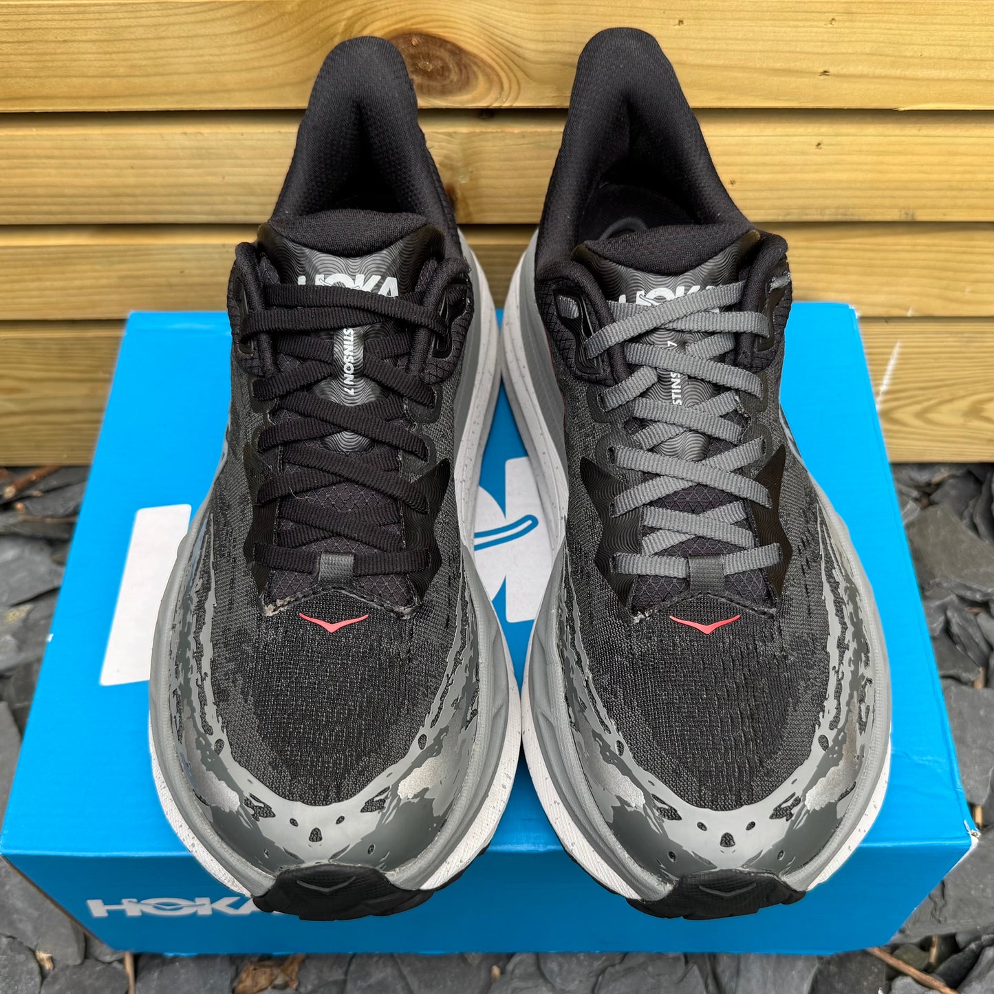 Hoka Stinson 7 - Black / Outer Orbit - UK8.5