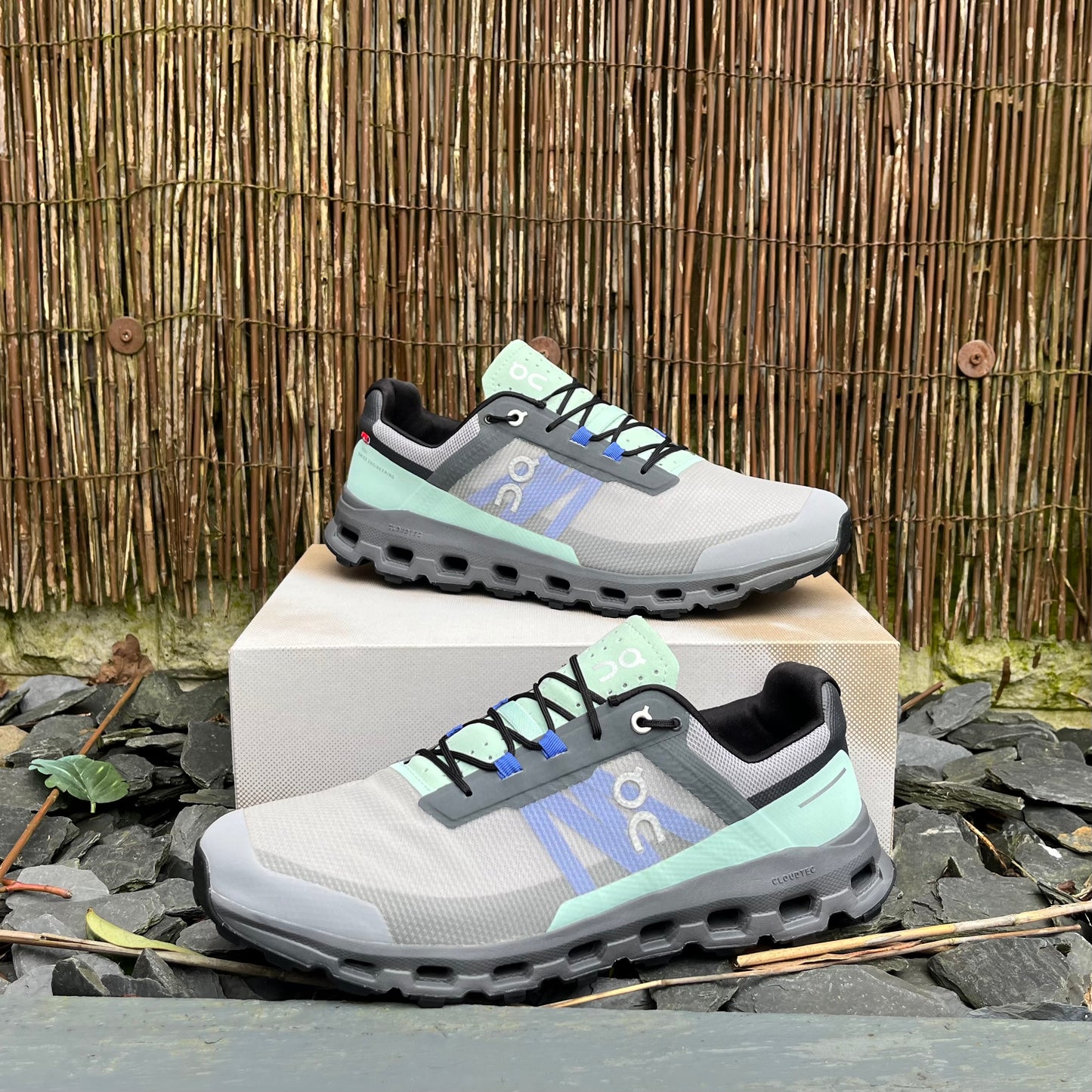 On Running CloudVista - Alloy / Mint - UK10.5