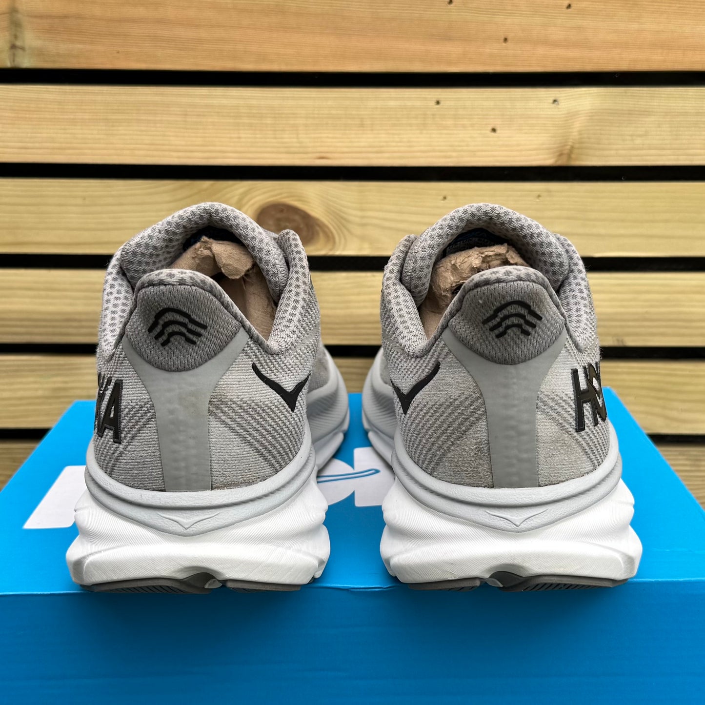 Hoka Clifton 9 - Wolf Grey - UK10