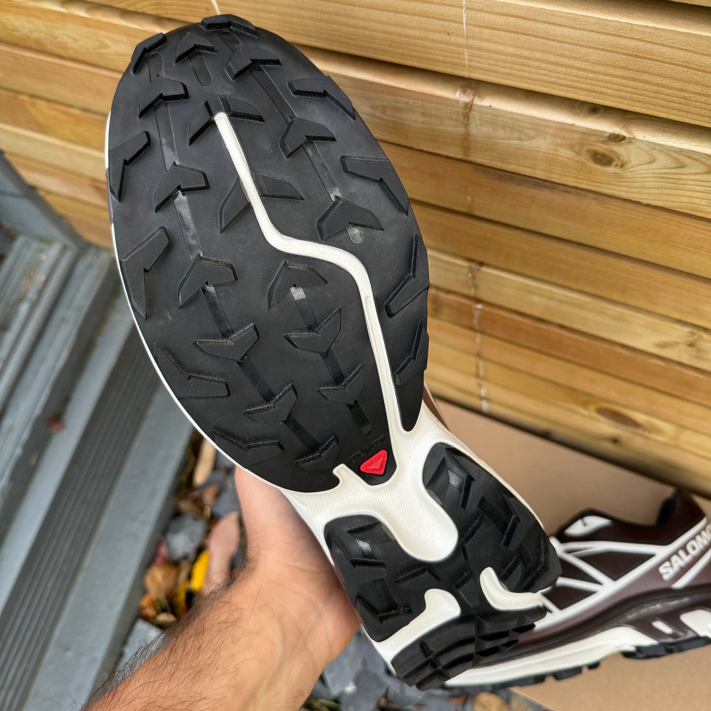 Salomon XT-6 - Black Coffee / French Roast / Vanilla Ice - UK10.5 - Brand New