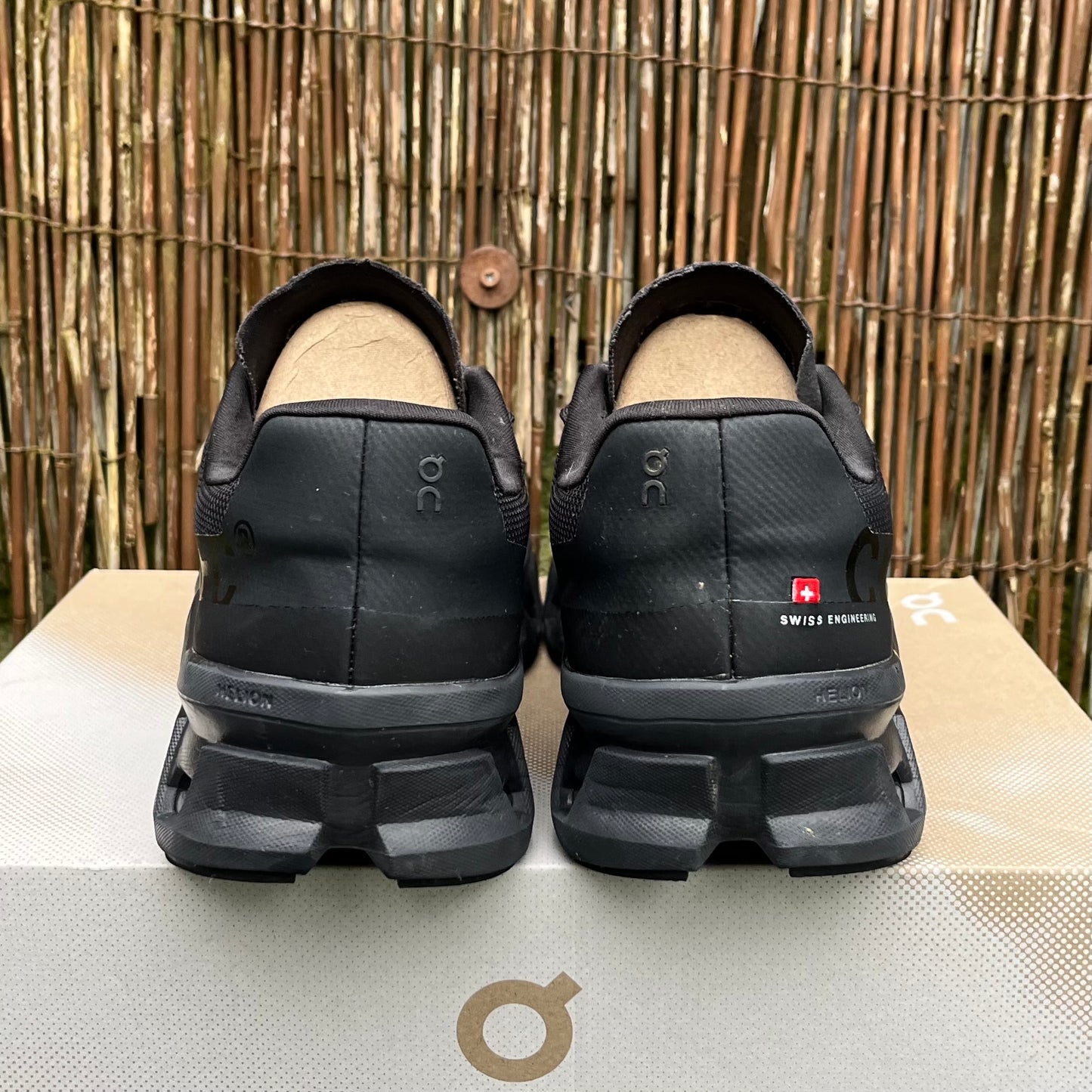 On Running CloudMonster - Triple Black - UK10