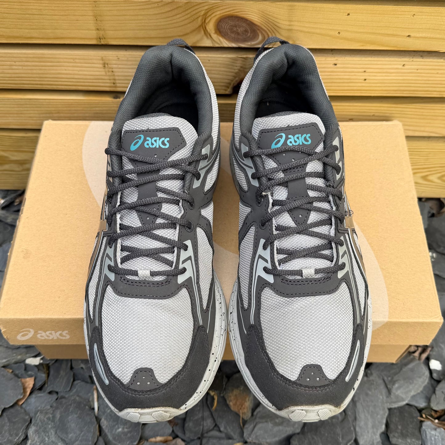 Asics Gel-Venture 6 - Cement Grey / Obsidian Grey - UK9.5