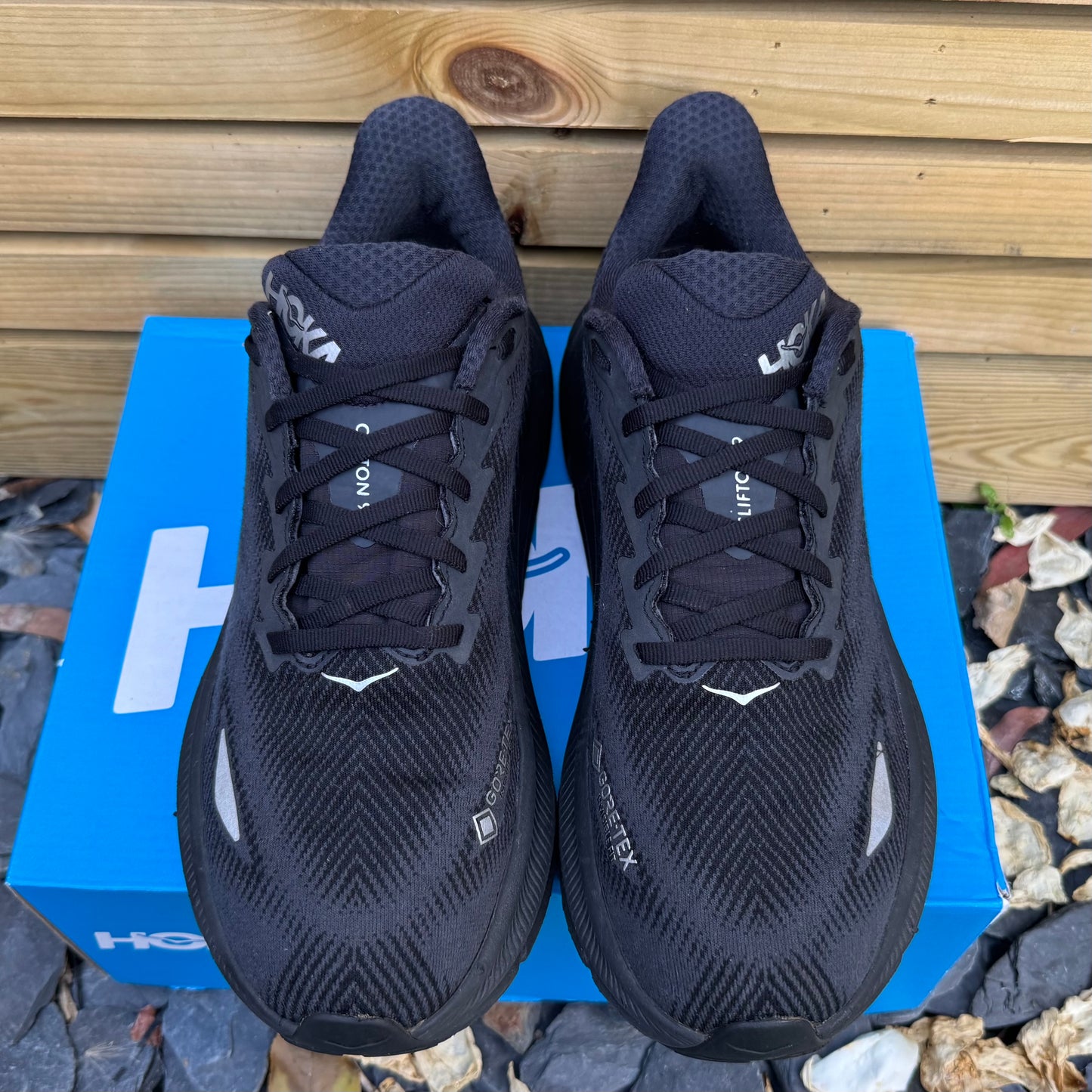 Hoka Clifton 9 Gore-Tex - Black Reflect - UK10