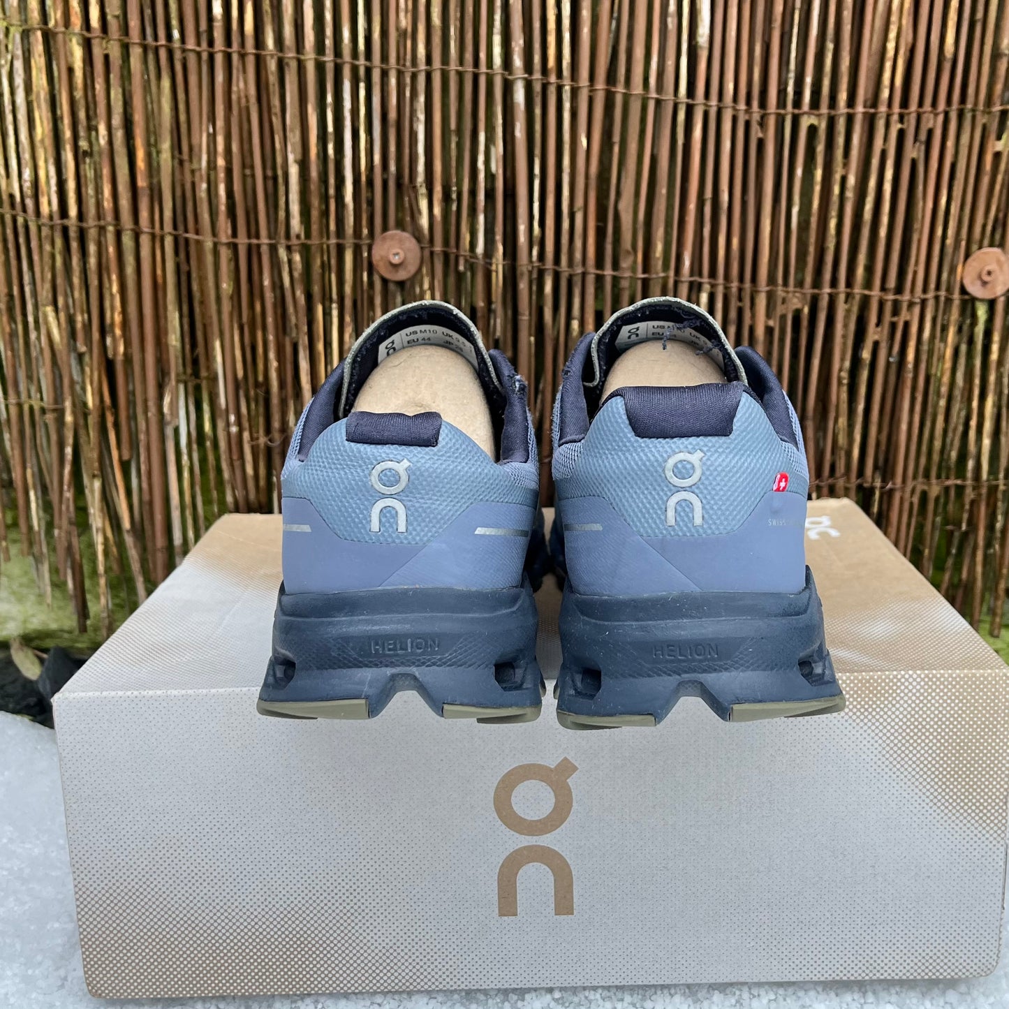 On Running CloudVista - Midnight / Olive - UK9.5