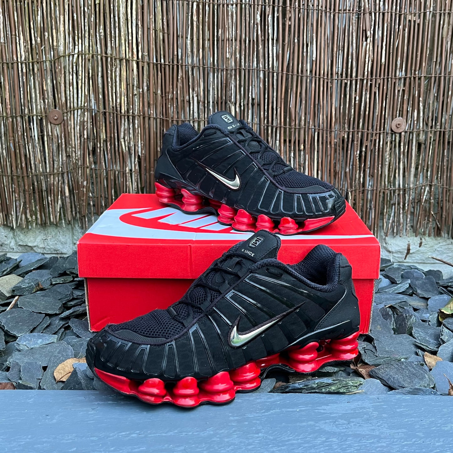 Nike Shox TL X Skepta Black / Red UK9