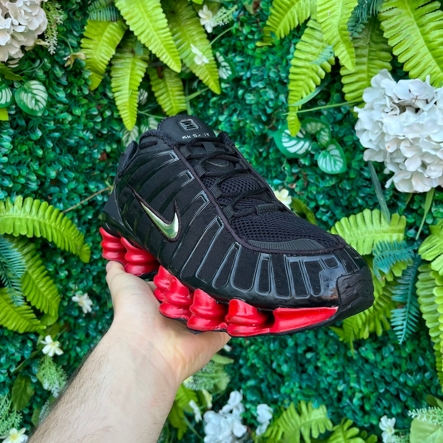 Nike Shox TL X Skepta Black / Red UK9