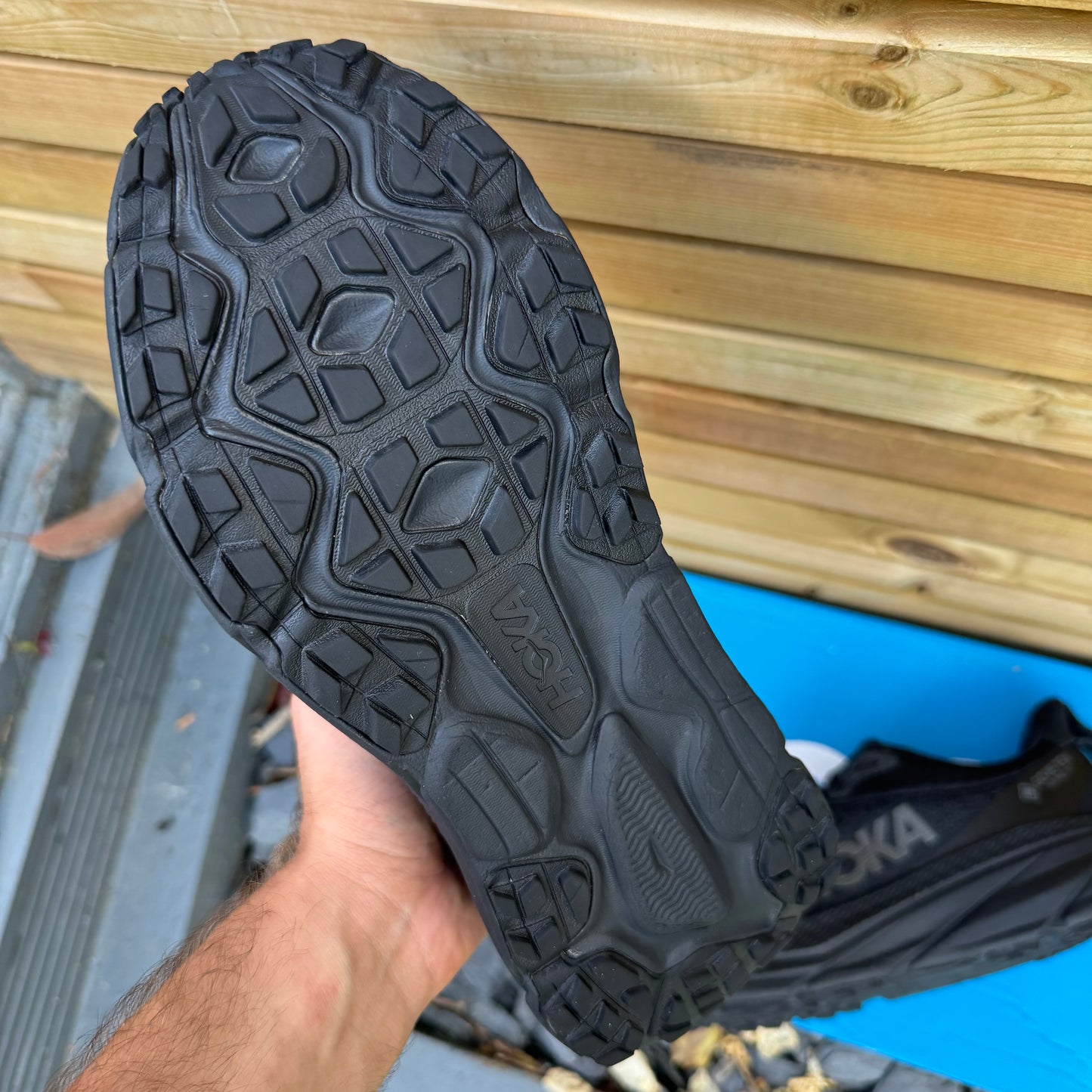 Hoka Challenger 7 Gore-Tex - Triple Black - UK10